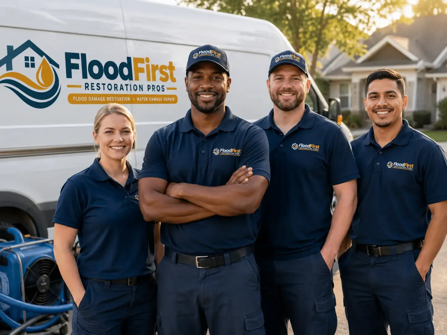 Flood Damage Restoration company in Fowler, OH